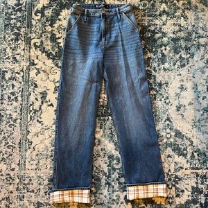 Hollister Ultra High Rise Dad Jean, Vintage Stretch